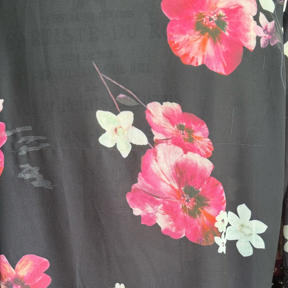 Womens Kimono Cardigan Floral Print Chiffon Beach Cover Ups
Lace Trim Top - Picture 7 of 10